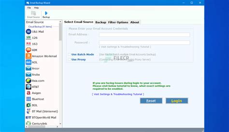 RecoveryTools GMX Backup Wizard